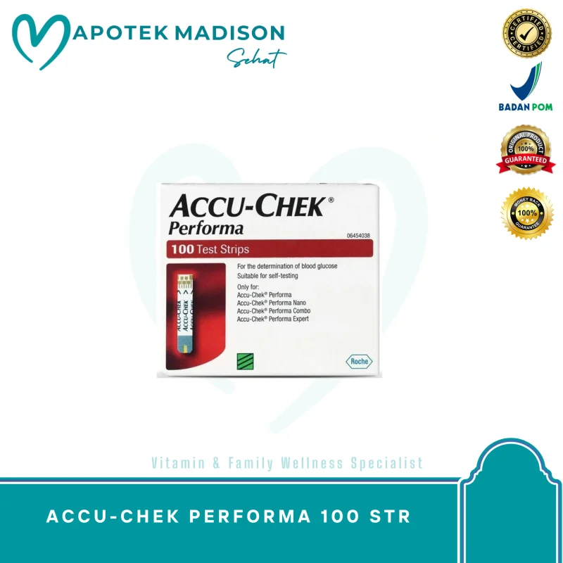 ACCU-CHEK PERFORMA 100 STR