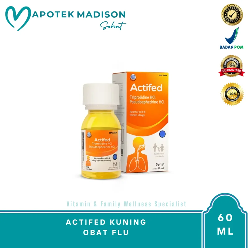 ACTIFED SYR 60 ML