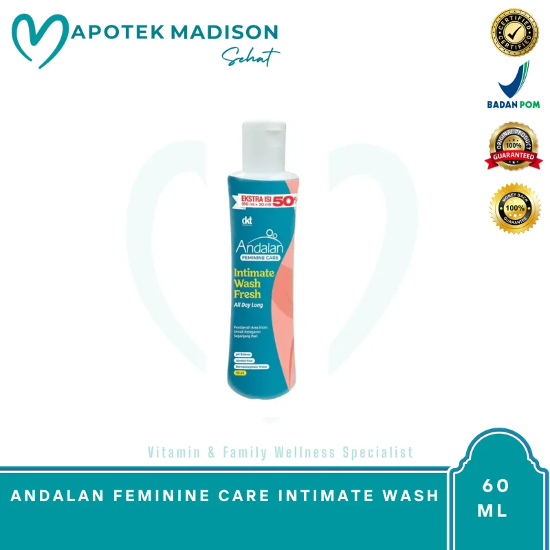 ANDALAN FEMININE CARE INTIMATE WASH 60ML