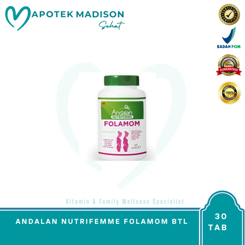 ANDALAN NUTRIFEMME FOLAMOM BTL @ 30 TAB