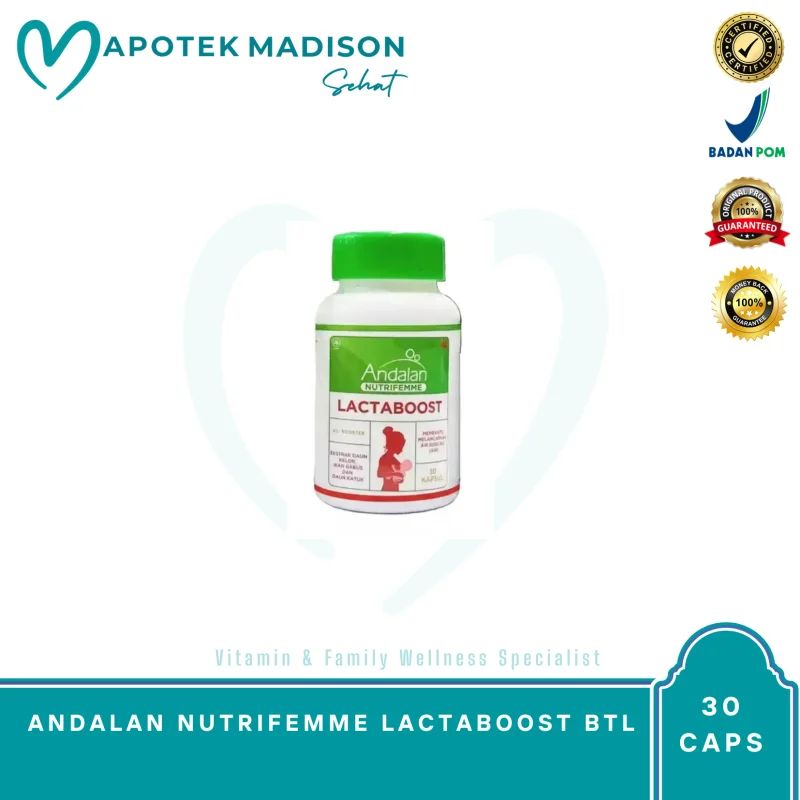 ANDALAN NUTRIFEMME LACTABOOST BTL 30 CAPS