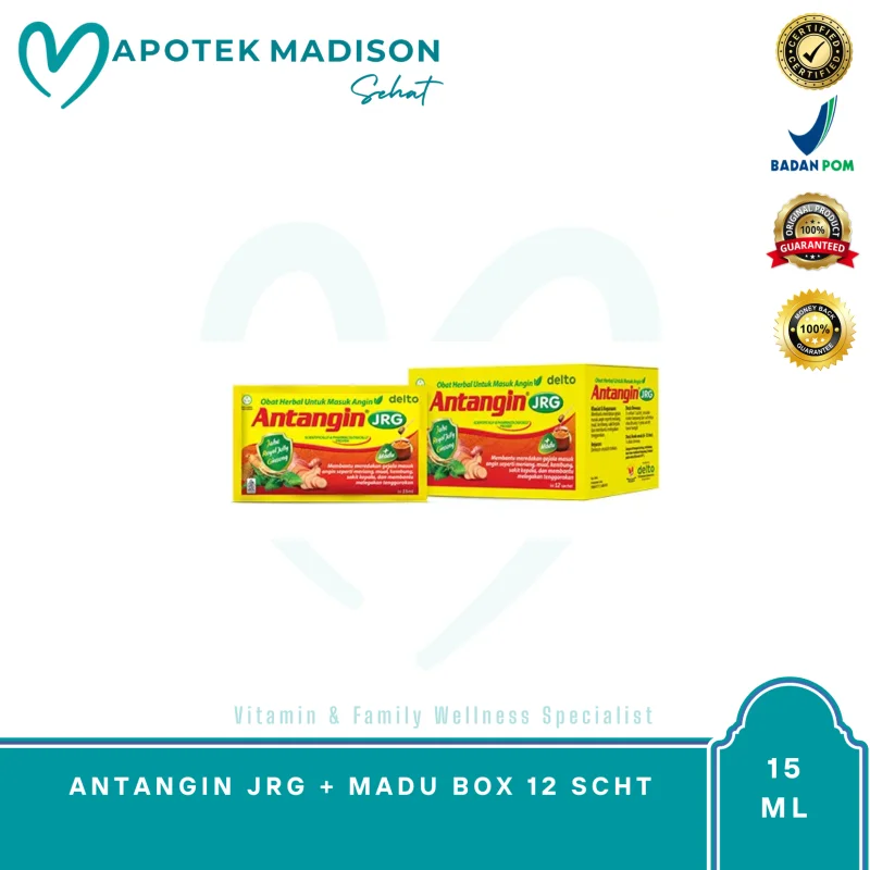 ANTANGIN JRG + MADU BOX 12 SCHT @ 15 ML