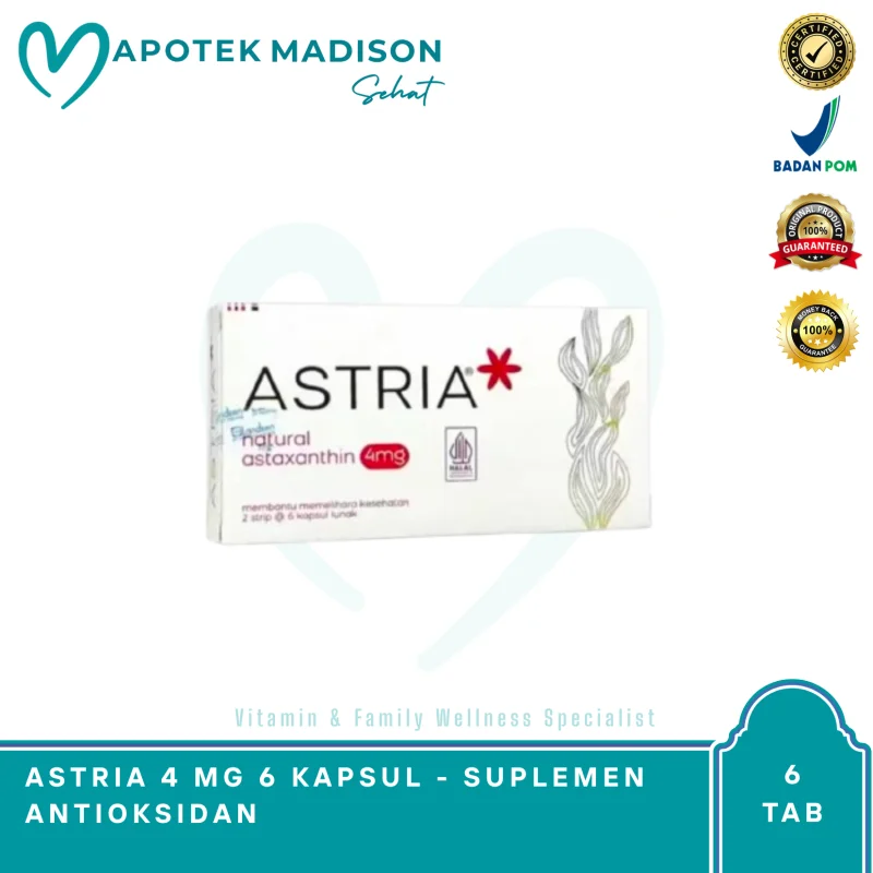 ASTRIA 4 MG LANDSON 2 STR @ 6 CAP