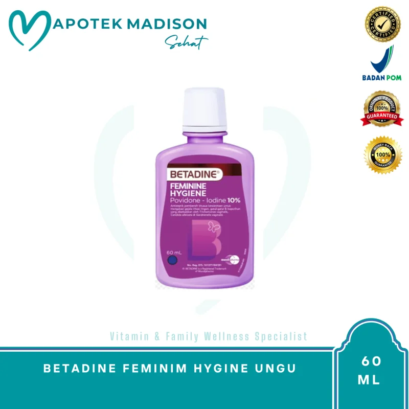 BETADINE FEMINIM HYGINE UNGU 60ML
