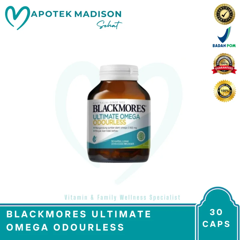 BLACKMORES ULTIMATE OMEGA ODOURLESS BTL 30 CAP