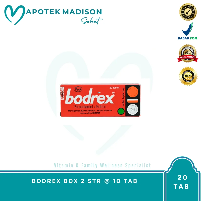 BODREX BOX 2 STR @ 10 TAB