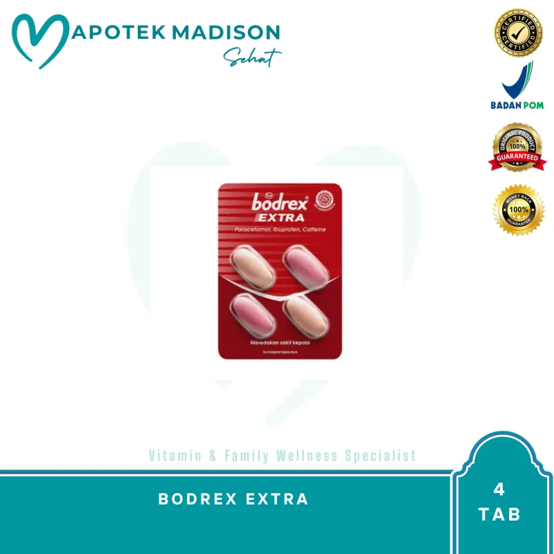 BODREX EXTRA BOX 25 STR @ 4 TAB