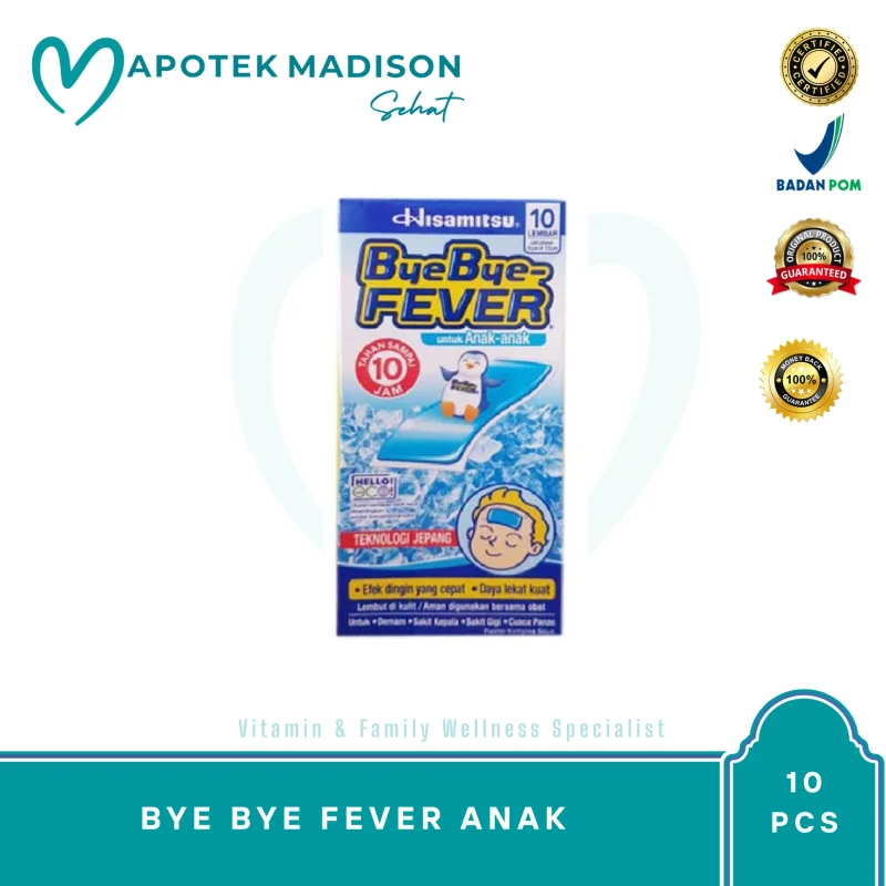 BYE BYE FEVER ANAK BOX 10 PCS