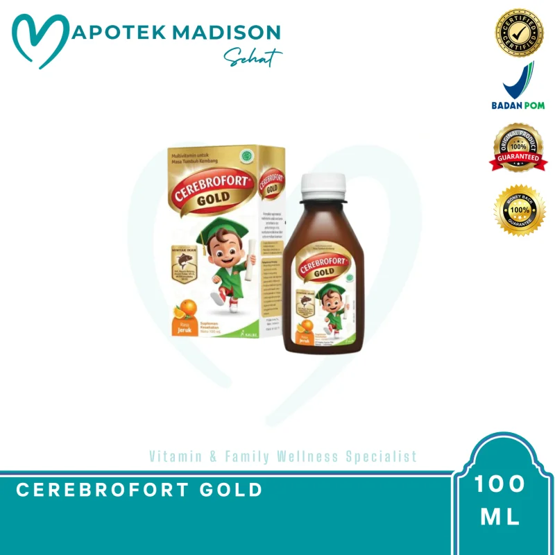 CEREBROFORT GOLD JERUK 100 ML