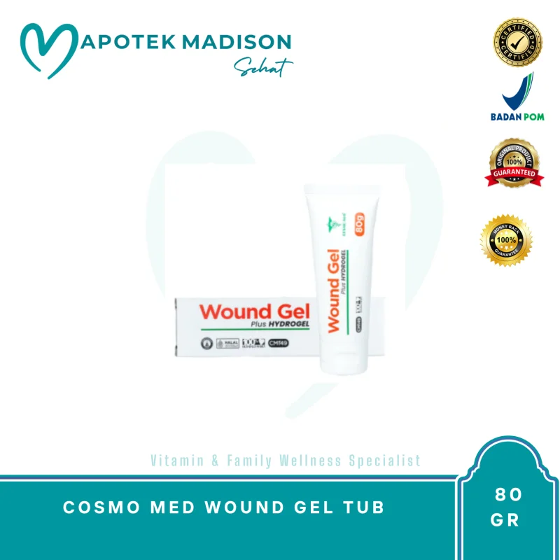 COSMO MED WOUND GEL TUB 80 GR