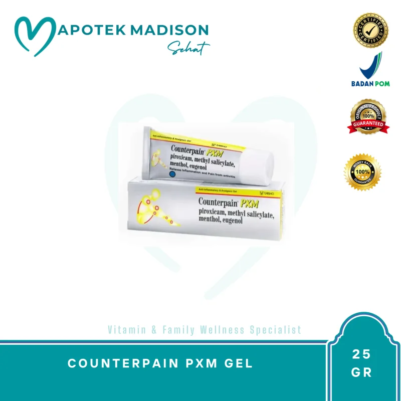 COUNTERPAIN PXM GEL 25 GR TUB