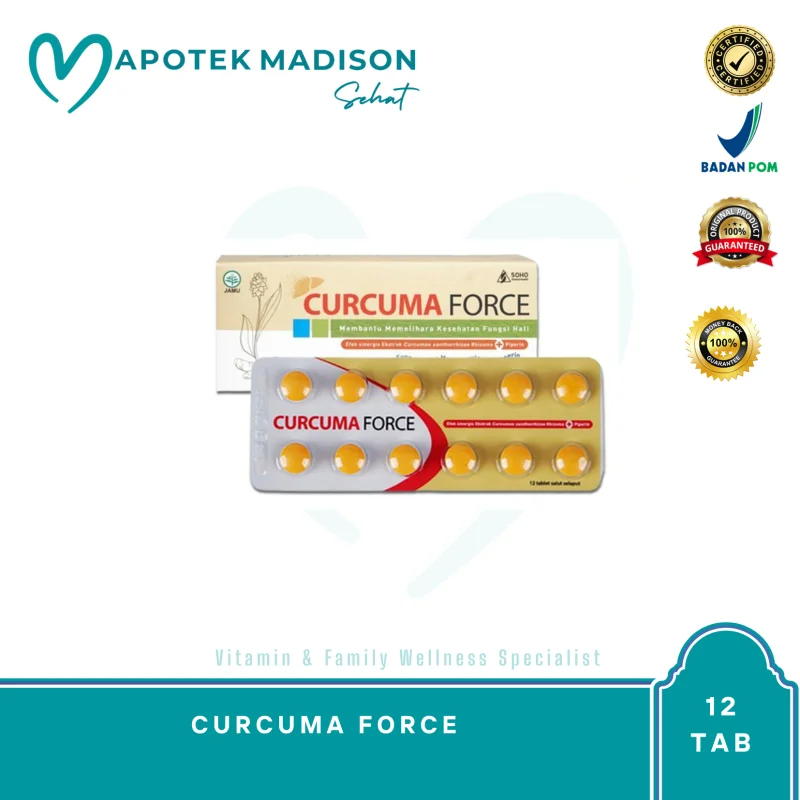 CURCUMA FORCE BOX 10 BLSTR @ 12 TAB