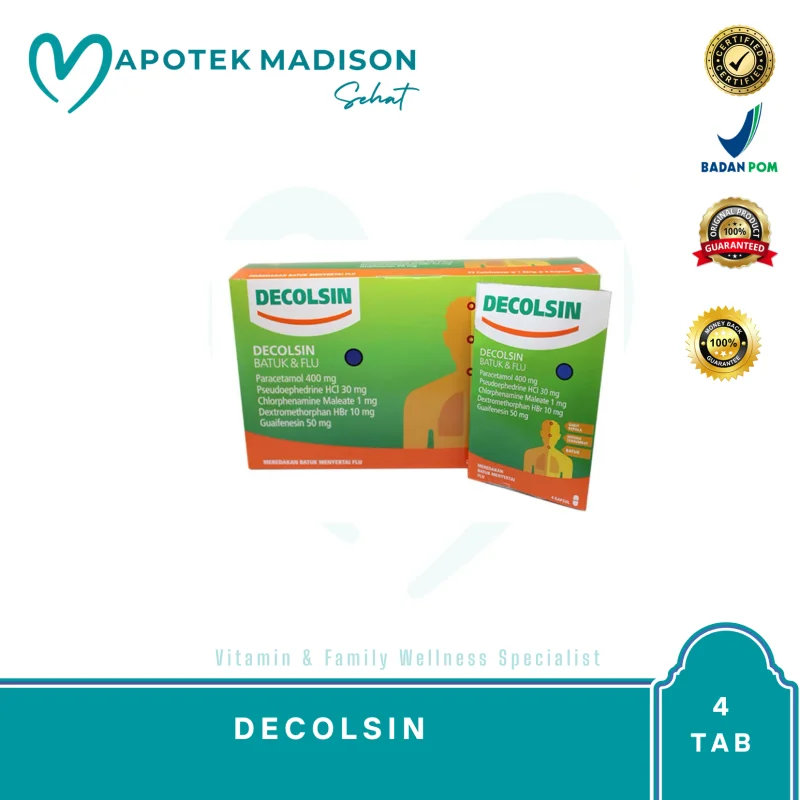 DECOLSIN BOX 25 STR @ 4 CAP