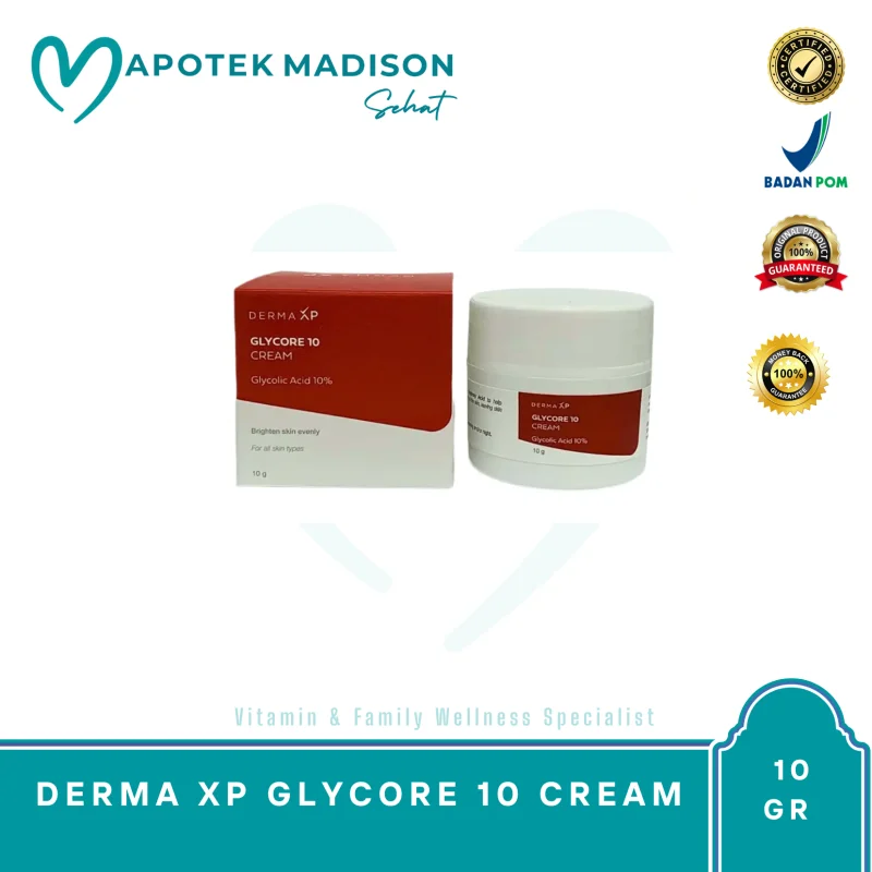DERMA XP GLYCORE 10 CREAM POT 10 GR