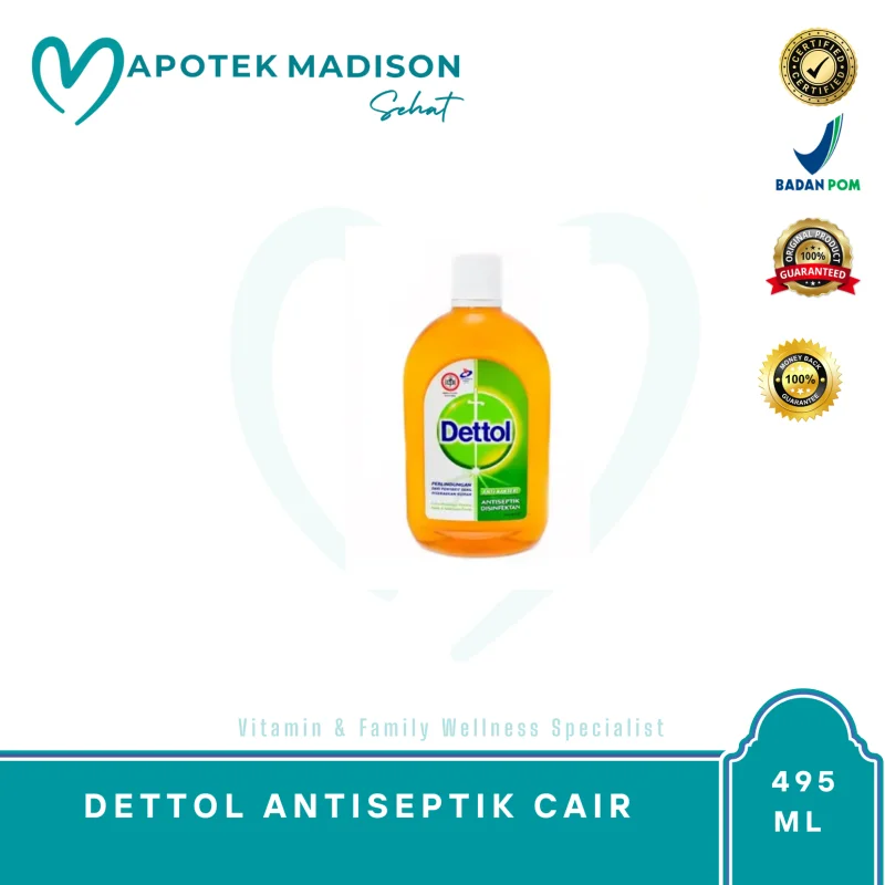 DETTOL ANTISEPTIK CAIR 495 ML
