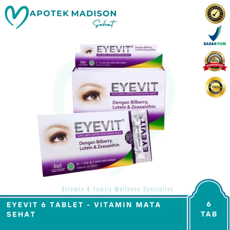 EYEVIT BOX 5 STR @ 6 TAB
