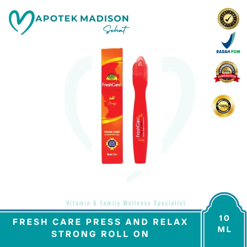 FRESH CARE PRESS AND RELAX STRONG ROLL ON 10 ML