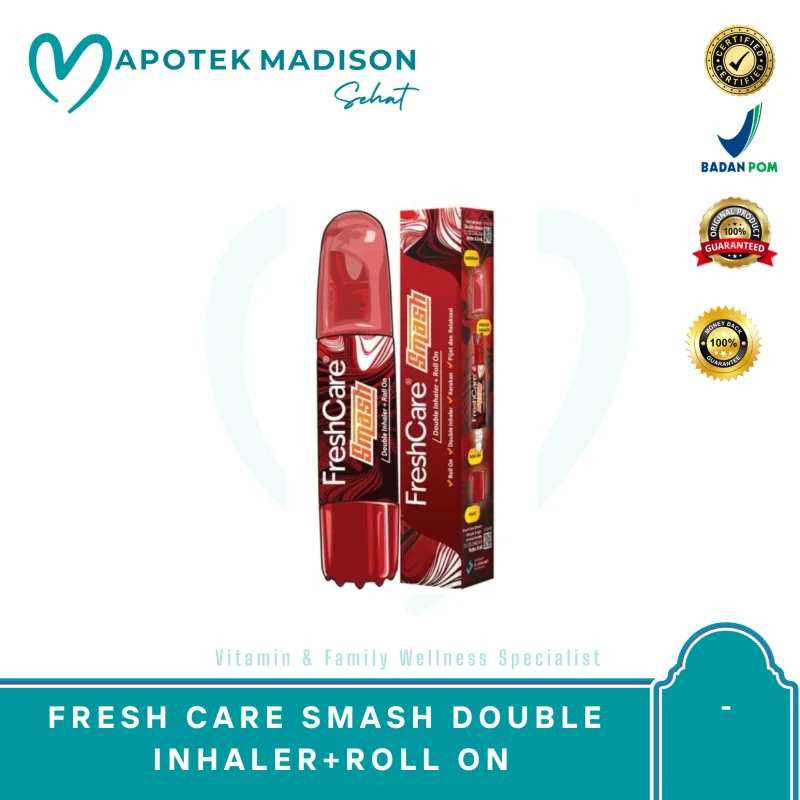 FRESH CARE SMASH DOUBLE INHALER+ROLL ON