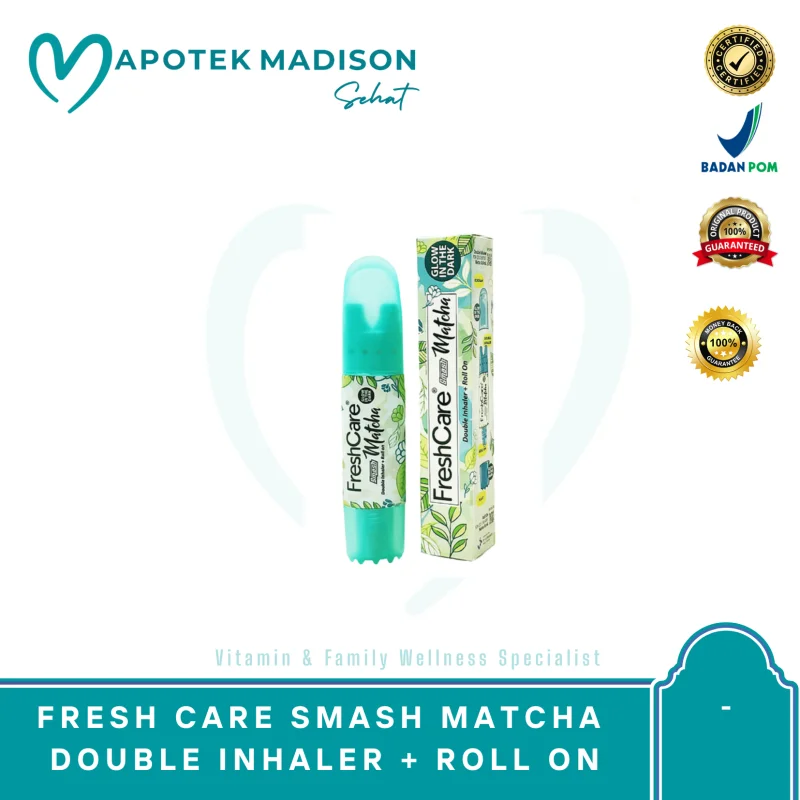 FRESH CARE SMASH MATCHA DOUBLE INHALER + ROLL ON