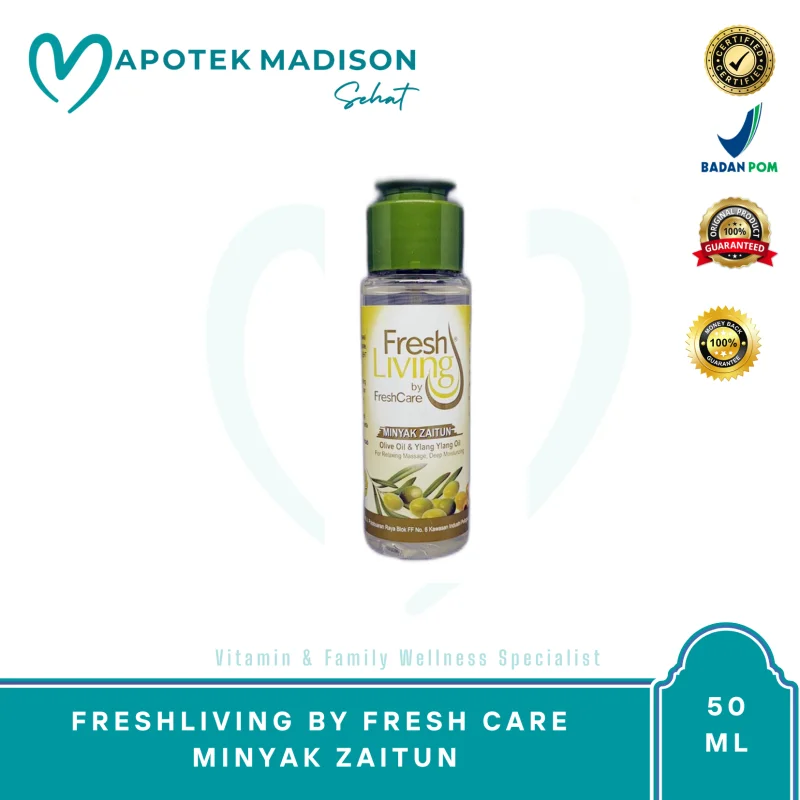 FRESHLIVING BY FRESH CARE MINYAK ZAITUN BTL 50ML
