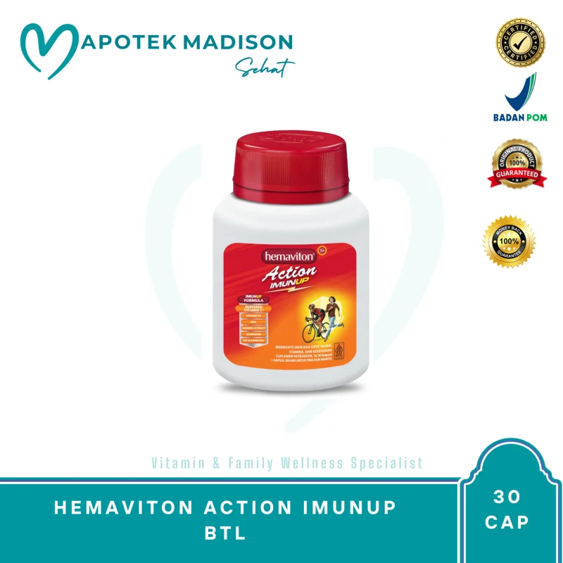 HEMAVITON ACTION IMUNUP BTL @ 30 CAP