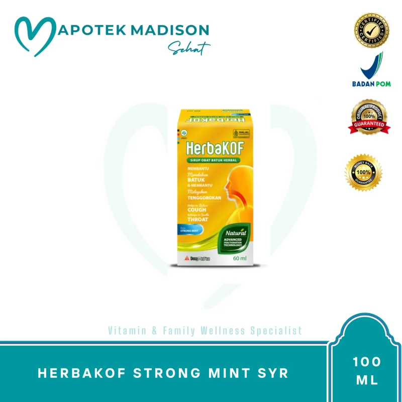 HERBAKOF STRONG MINT 100 ML