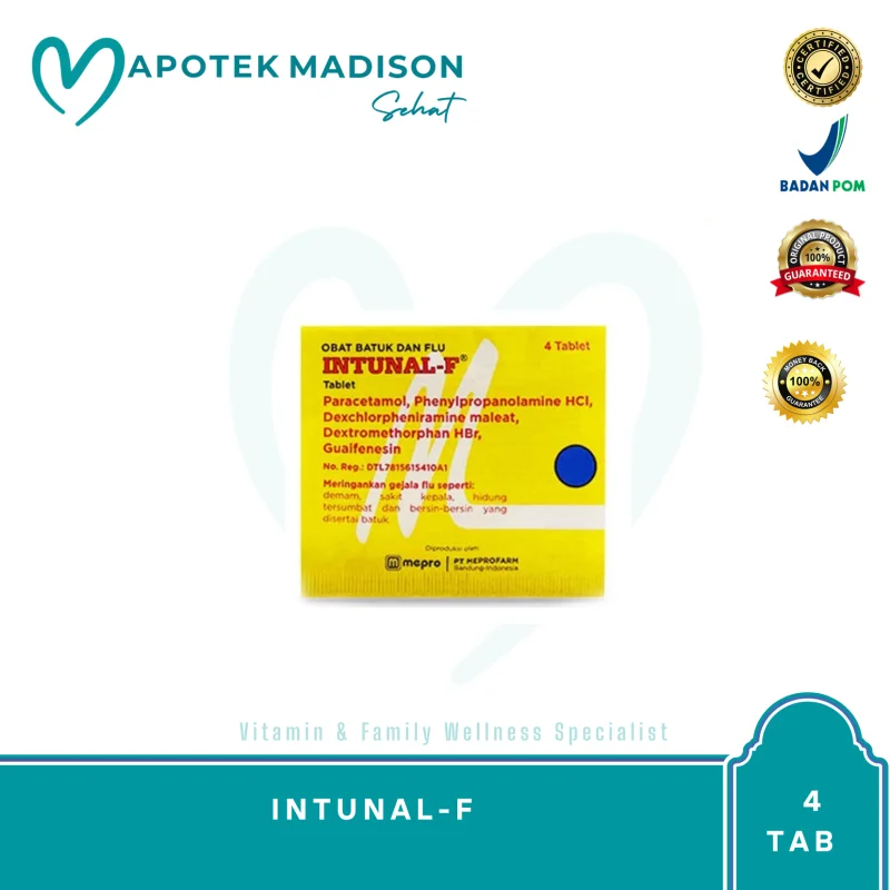 INTUNAL-F BOX 25 STR @ 4 TAB