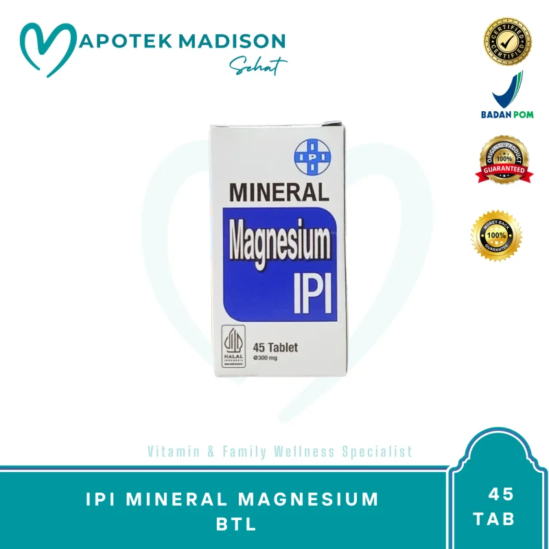 IPI MINERAL MAGNESIUM BTL 45 TAB