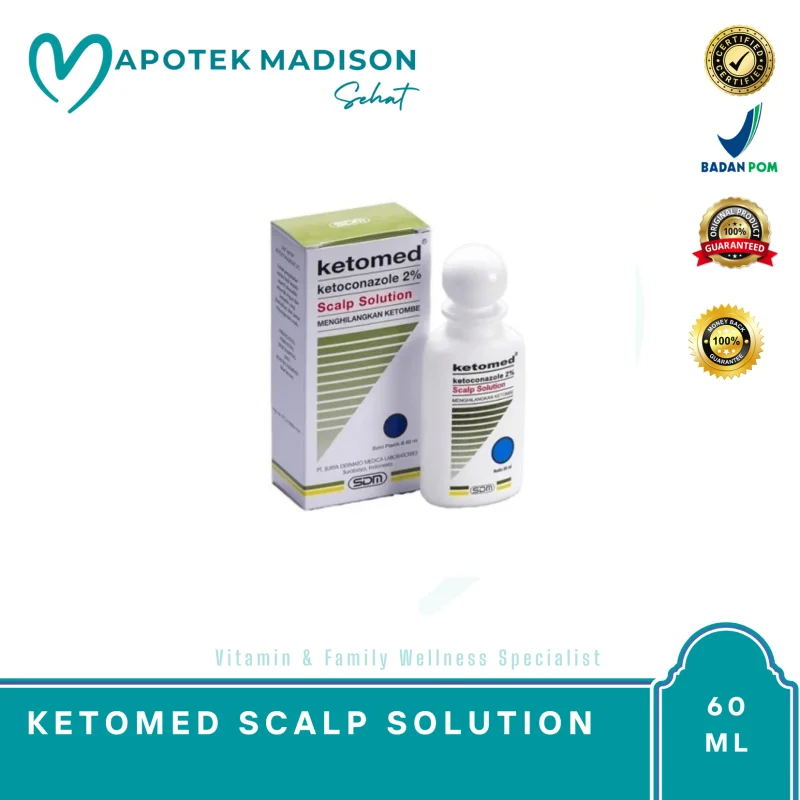 KETOMED SCALP SOL 60 ML