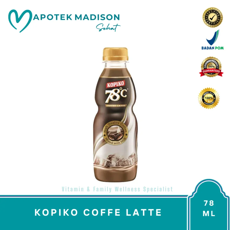 KOPIKO COFFE LATE BOX 78 BTL @ 240ML
