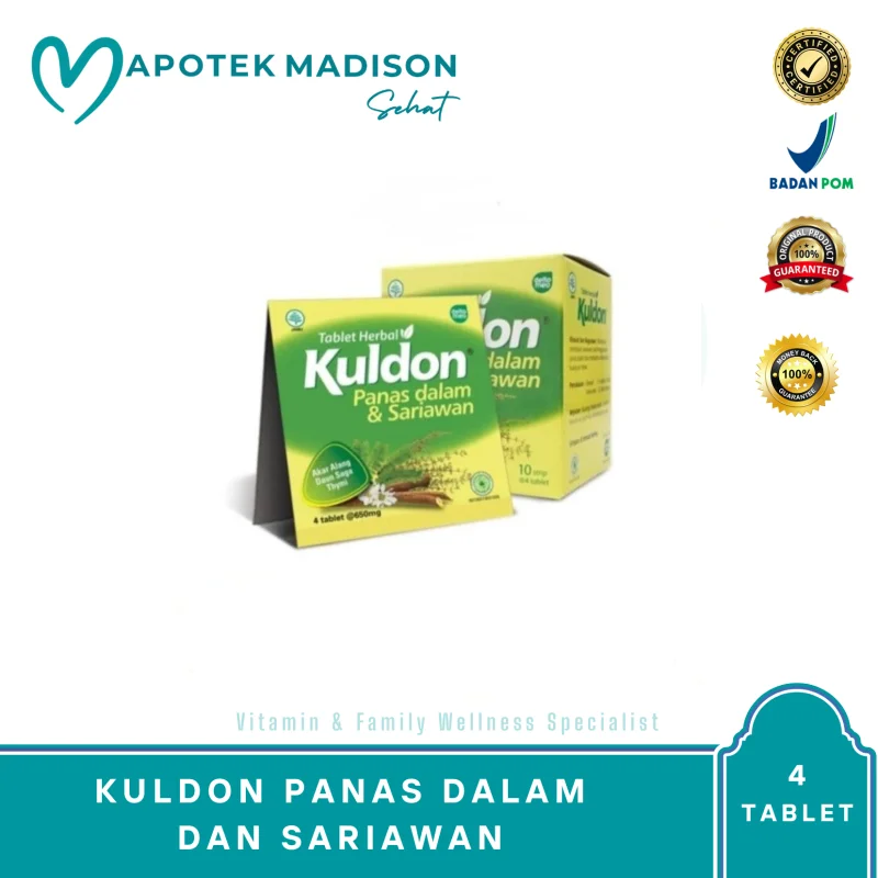 KULDON SARIAWAN BOX 10 STR @ 4 TAB