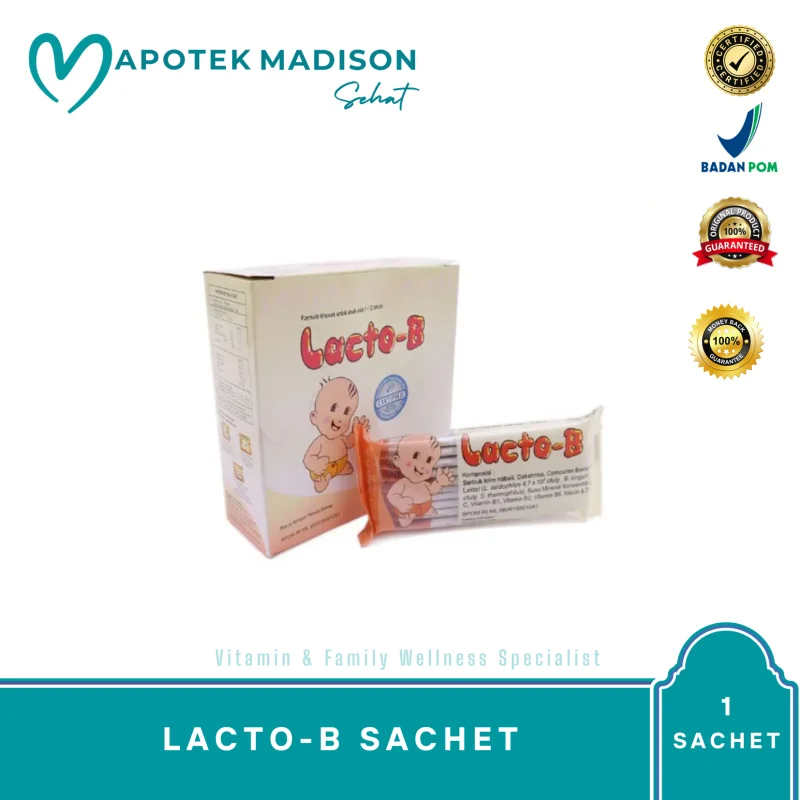 LACTO-B SERBUK BOX 40 SCHT @ 1 GR