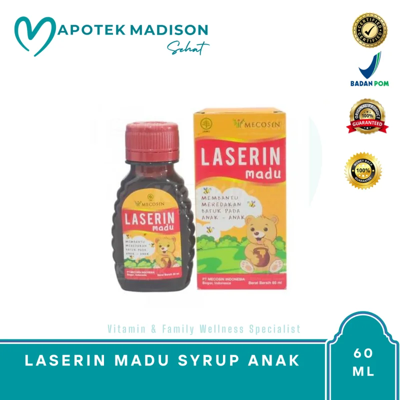 LASERIN MADU SYR 60 ML