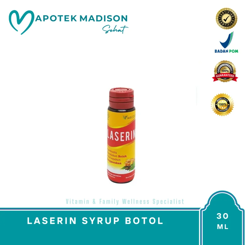 LASERIN SYR BOX 4 BTL @30ML