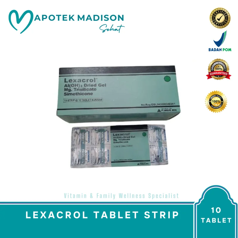 LEXACROL BOX 15 STR @ 10 TAB