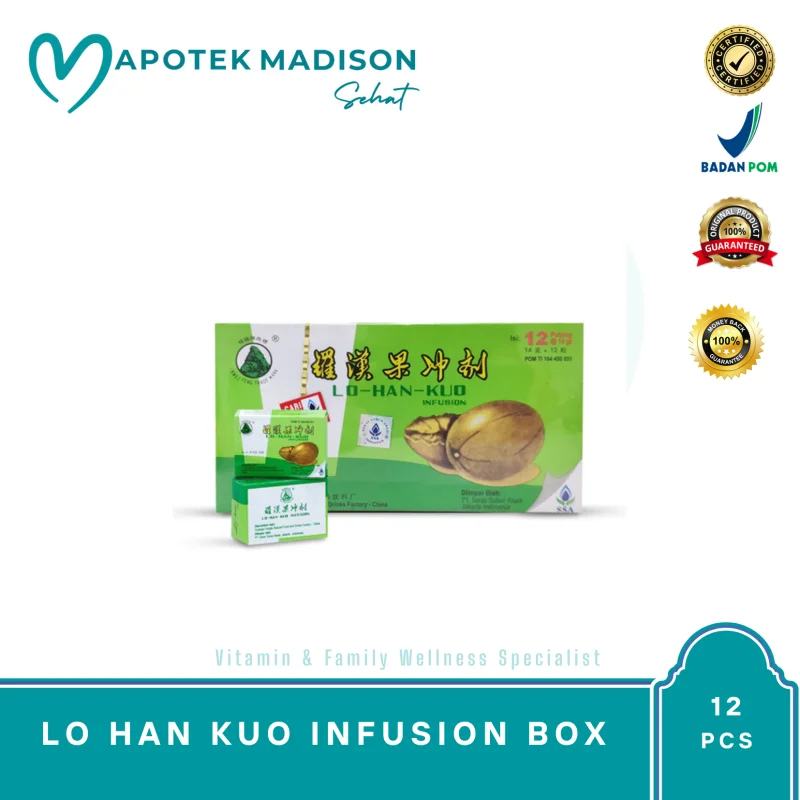 LO HAN KUO INFUSION BOX 12 PCS
