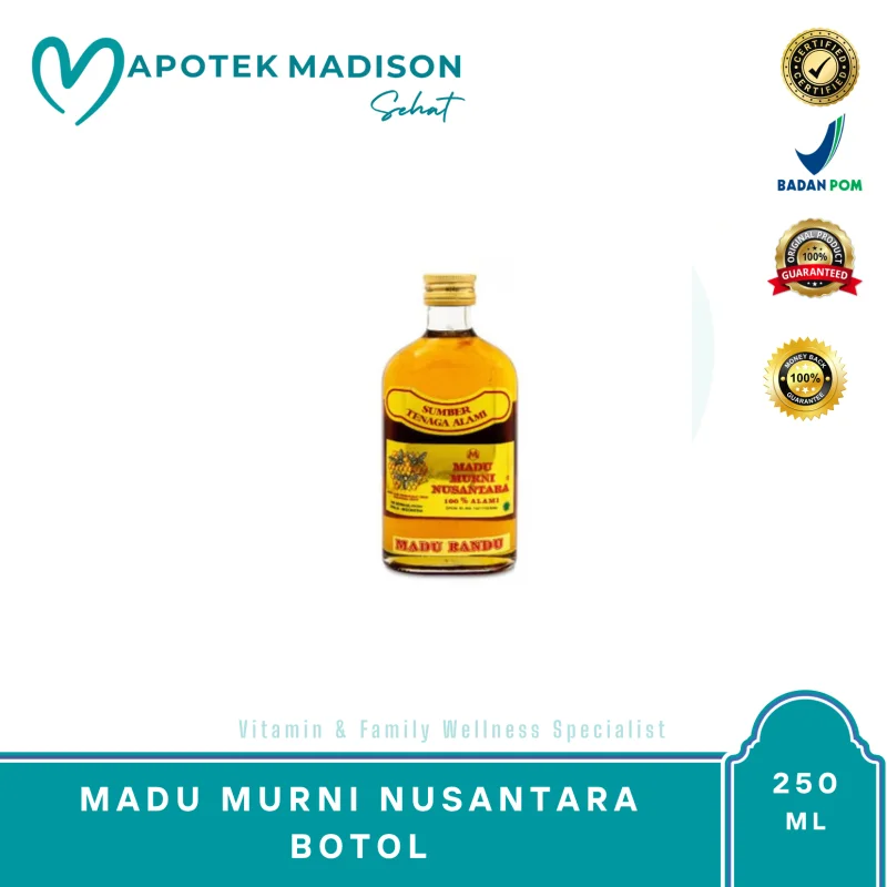 MADU MURNI NUSANTARA kecil 250 ML