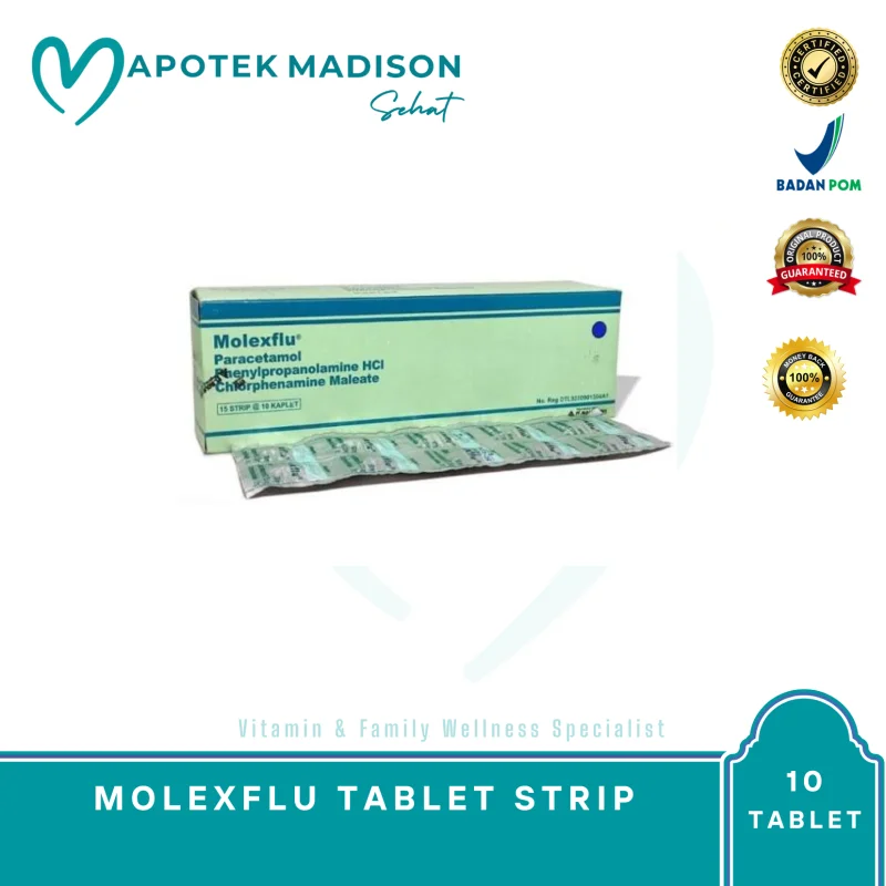 MOLEXFLU BOX 15 STR @ 10 KAPL