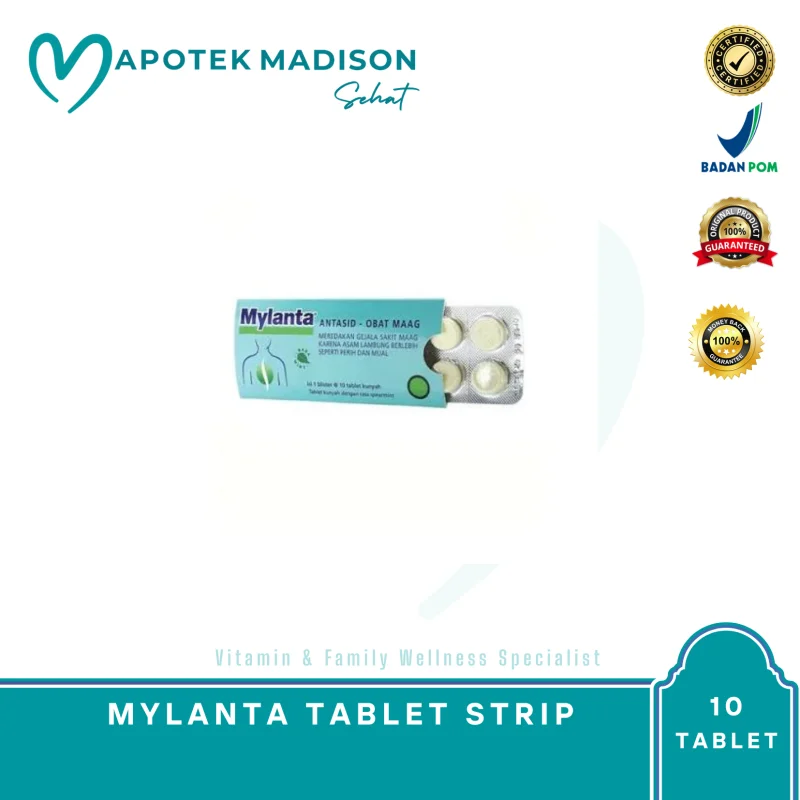 MYLANTA BOX 10 STR @ 10 TAB