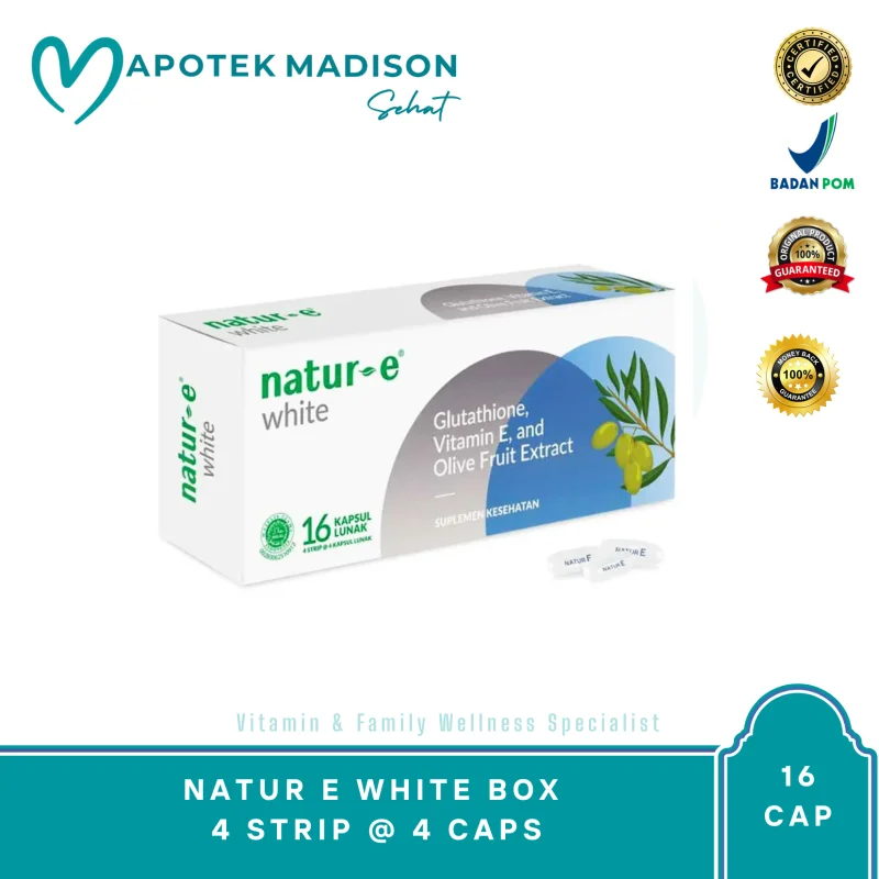 NATUR E WHITE BOX 4 STRP @ 4 CAPS