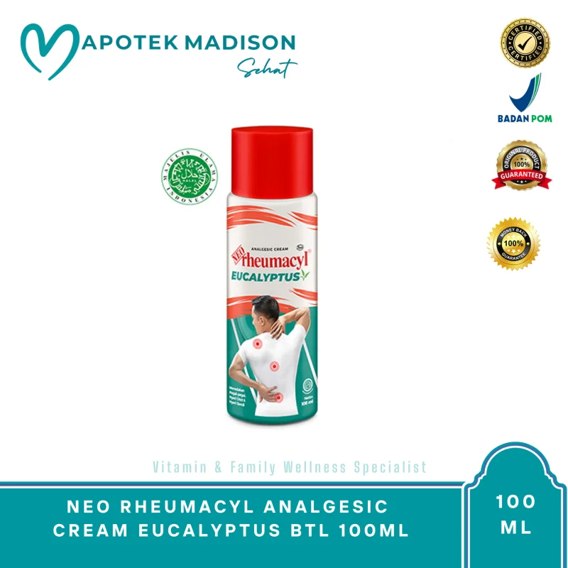NEO RHEUMACYL ANALGESIC CREAM EUCALYPTUS BTL 100ML
