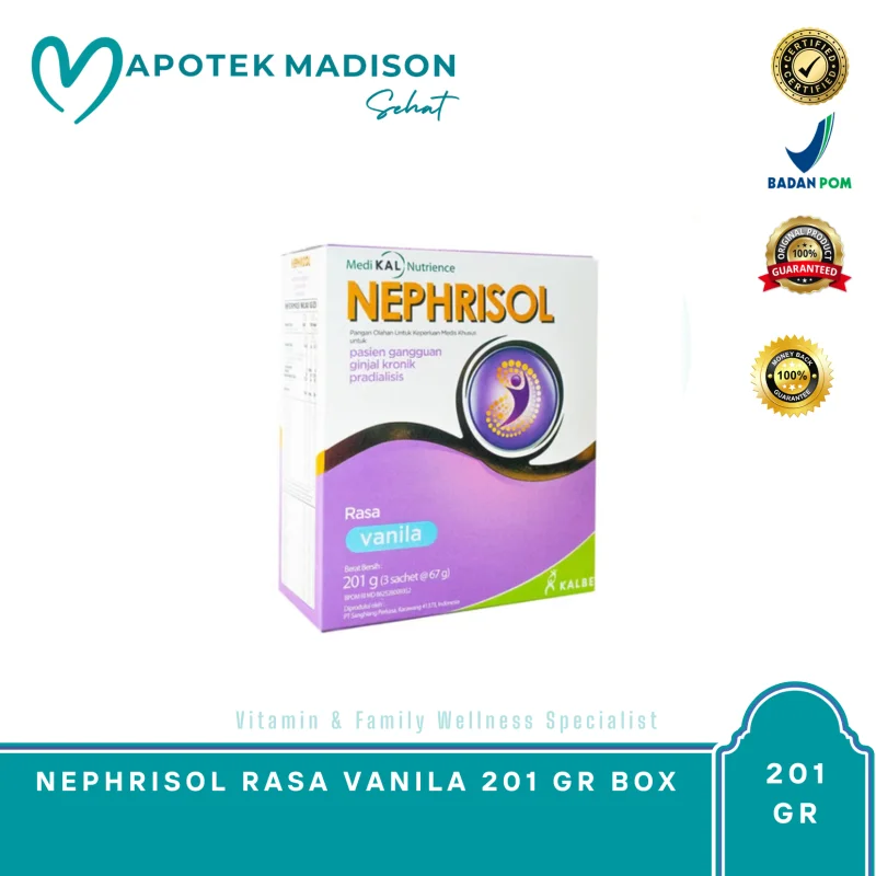 NEPHRISOL RASA VANILA 201 GR BOX