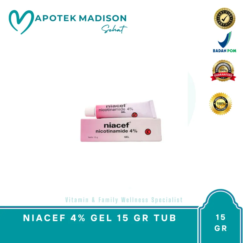 NIACEF 4% GEL 15 GR TUB