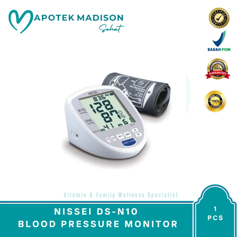 NISSEI DS-N10 BLOOD PRESSURE MONITOR