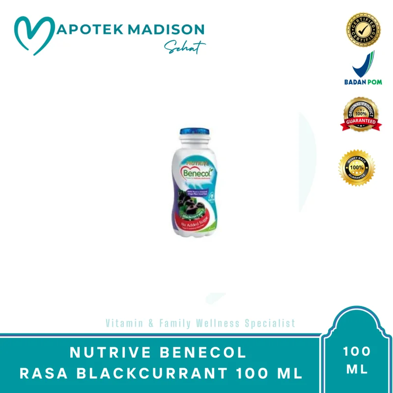 NUTRIVE BENECOL RASA BLACKCURRANT 100 ML