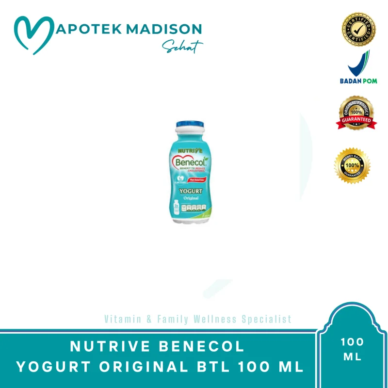 NUTRIVE BENECOL YOGURT ORIGINAL BTL 100 ML
