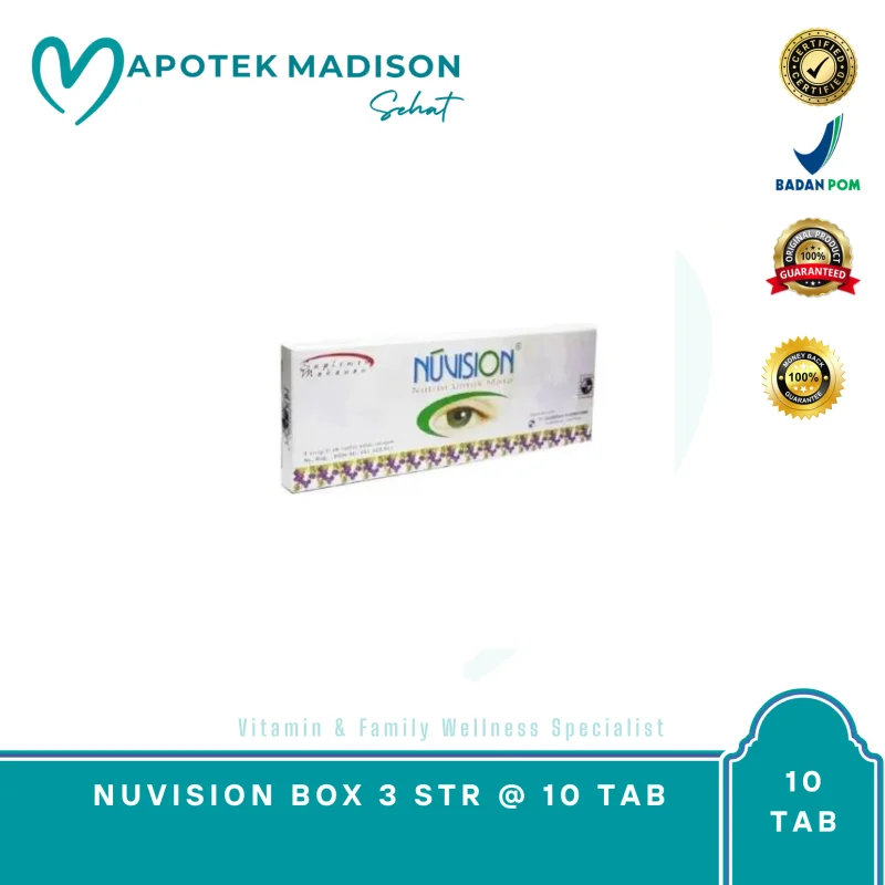 NUVISION BOX 3 STR @ 10 TAB