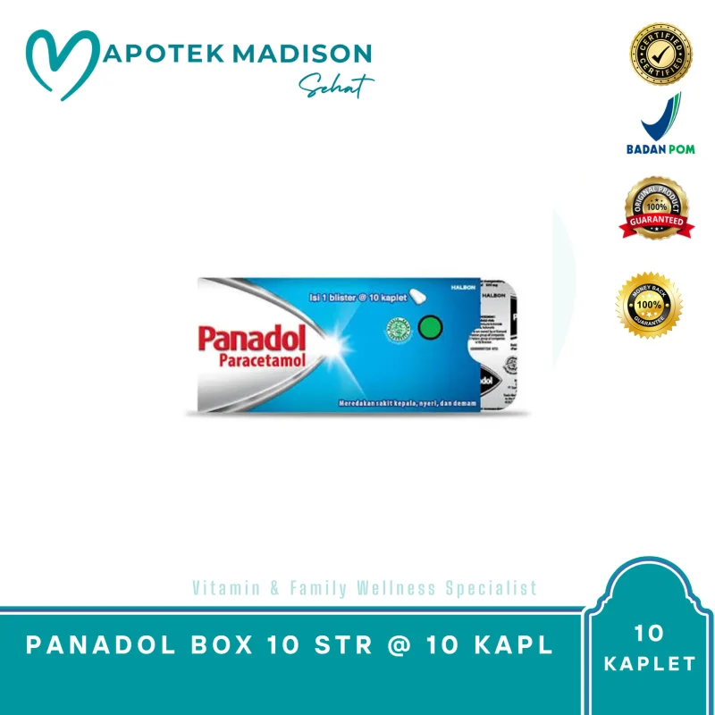 PANADOL BOX 10 STR @ 10 KAPL