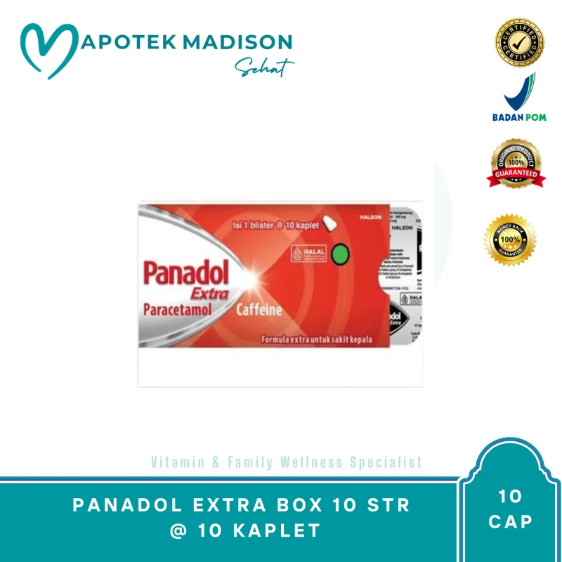 PANADOL EXTRA BOX 10 STR @ 10 KAPL