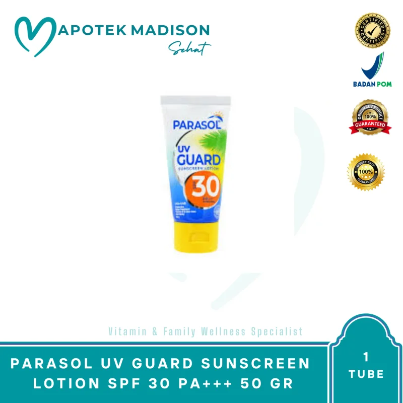 PARASOL UV GUARD SUNSCREEN LOTION SPF 30 PA+++ 50 GR